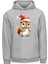 Happy New Year Noel Sincap Baskılı Kapşonlu Sweatshirt 1