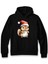 Happy New Year Noel Sincap Baskılı Kapşonlu Sweatshirt 3
