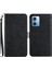 Xiaomi Poco X5 Darbeye Deri Kılıf Çiçekler ve Kelebekler Pu (Yurt Dışından) 1