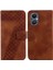 Oneplus Nord N20 5g Için Telefon Kılıfı Cüzdan Kabartmalı Desen Kart Yuvası Pu (Yurt Dışından) 1