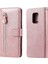 Xiaomi Redmi Not 9s Için Kılıf Deri Fermuar Koruyucu Kapak Kart Yuvası (Yurt Dışından) 1