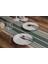 Pamuk Örme Püsküllü Dantel Runner Organik Pamuk Yeşil Runner 35X145 cm Runner Sunum Örtüsü 1