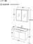 Loft 85 cm Latte Banyo Dolabı 5