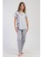 Kadın Kısa Kol Pijama Takım 1
