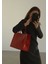 Basic Shopper Çanta Kırmızı 1
