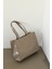 Basic Shopper Çanta Vizon 1