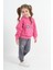 3563 3-7 YAŞ LITTLE FLOWER BASKILI 2İPLİK MEVSİMLİK KIZ TAKIM - KIZ ÇOCUK TAKIM 1
