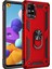 Samsung Galaxy M31S Kılıf Sofya Yüzüklü Silikon Kapak - Kırmızı 1