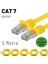 5 Adet 5 Metre Cat7 Kablo S/ftp Ethernet Network Lan Ağ Kablosu 1