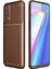 Realme 7 Kılıf Focus Karbon Silikon - Kahverengi 1