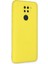 Xiaomi Redmi Note 9 Kılıf Nano Içi Kadife Silikon - Sarı 300099 3