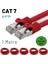 5 Adet 1 Metre Cat7 Kablo S/ftp Ethernet Network Lan Ağ Kablosu 1