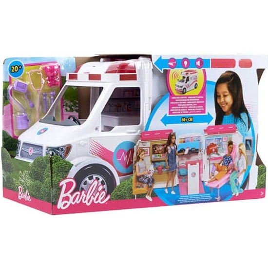 Barbie FRM19 Barbie'nin Ambulansı