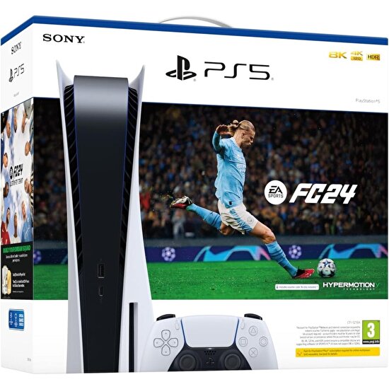 Sony Playstation 5 İthalatçı Garantili + Fifa 24