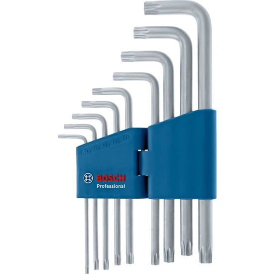 Bosch Profesyonel Alyan Anahtar Takımı Torx 9 Parça (10-50MM)