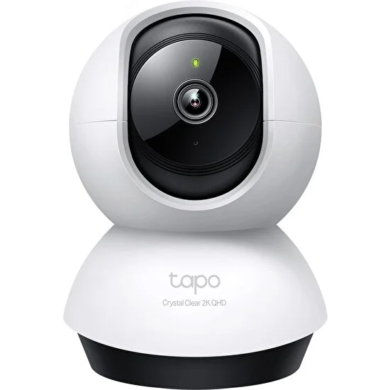 TP-LINK Tapo C220, 2K 4MP İç Mekan Wi-Fi Güvenlik Kamerası, Yapay Zeka Desteği, Hareket Tespit ve Takibi, 360°, 9m Gece Görüşü, Çift Yönlü Sesli İletişim, Bulut/Yerel Depolama, Bebek Ağlaması Tespiti