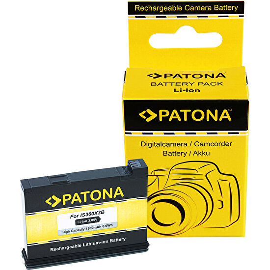 Insta360 Patona INSTA360 X3 Kamera Bataryası 24FİLM