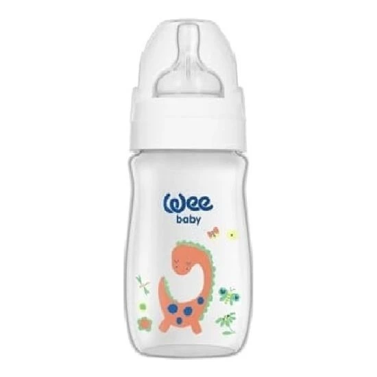 Wee Baby Klasik Plus Geniş Ağızlı Pp 136 Biberon 250 ml Beyaz