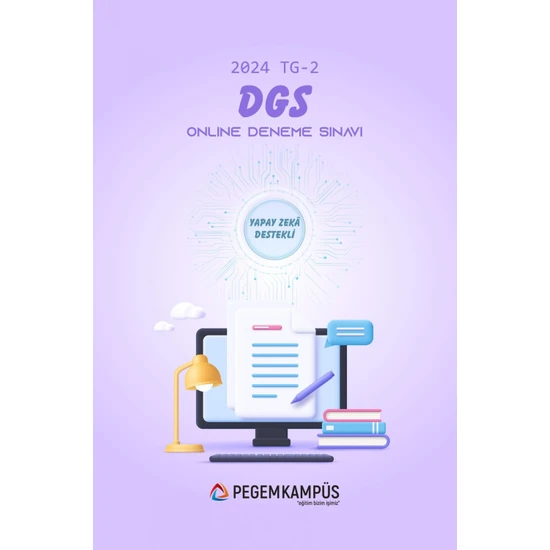 Pegem Akademi Yayıncılık 2024 Tg-2 Dgs Türkiye Geneli Online Deneme Sınavı