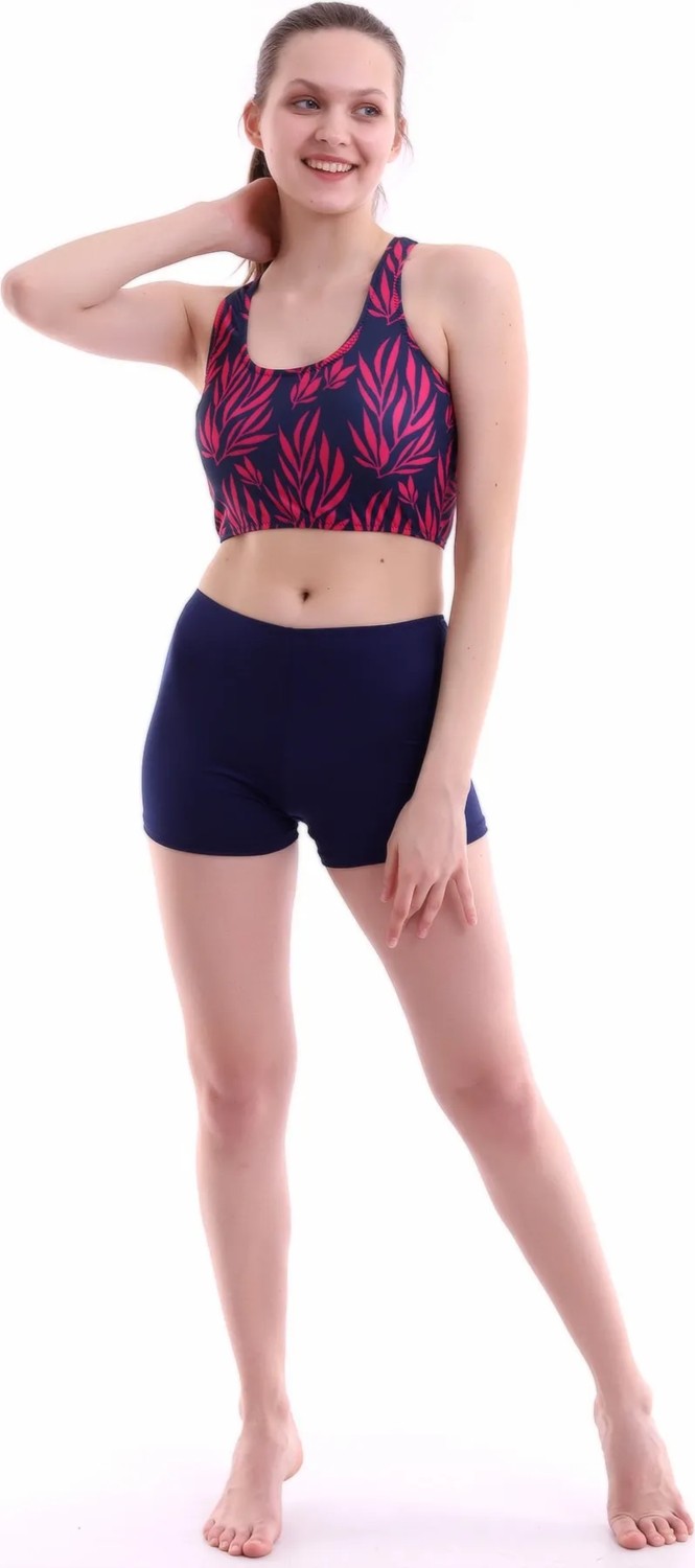 Aykum,kadın Badili Bikini Takımı Şortlu Şortu Astarlı görsel 5