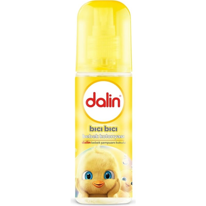 Dalin Bebek Kolonyası Bıcı Bıcı 150 ml - Ferahlatıcı Etki ve Paraben İçermeyen Bitkisel Formül