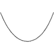 Okyanus Silver 925 Ayar Gümüş 60 cm Otantik Model Erkek Zincir Kolye