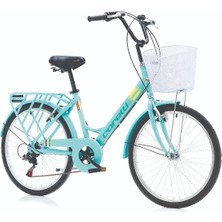Corelli 24 J Bayan Bisiklet Squab Alüminyum-Bagajlı