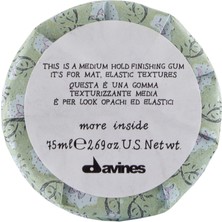 Davines Medium Hold Finishing Gum Orta Tutucu Sonlandırma Sakızı 75 ml