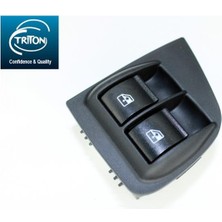 Triton Cam Kaldırma Anahtarı Sol Ön Çiftli Doblo 2 735417033 Triton ELT0233