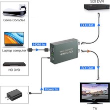 Keepro HDMI To Dsı Dönüştürücü Hdmı Sdı Bnc Video Ses Dönüştürücü