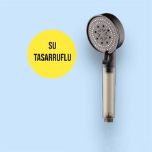 Truva (Kireç Önleyici) Filtreli Duş Başlığı + 2 Yedek Filtreli