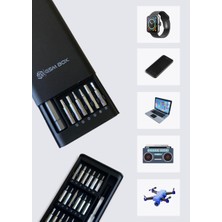 Gsmbox 24'lü Hassas Tornavida Seti - Bilgisayar, Telefon, Tablet, Konsol Tamirine Uygundur