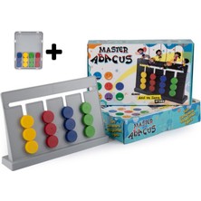 Games Çocuklar Için Eğitici Oyun,hafiza ve Zihin Geliştirici Oyunu-Master Abacus Rubik Abaküs Zeka Oyunu