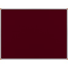 Panda 90 x 180 cm Bordo Kumaş Kaplı Alüminyum Çerçeve O 156