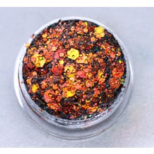 Nana Art Jel Formlu Parlak Glitter - Chamelon Green