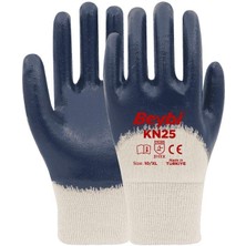 Beybi KN25 Nitril Kaplı İş Eldiveni NO: 9 288 Çift (1 Koli)