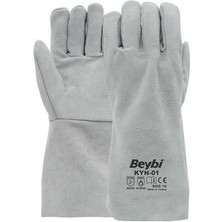 Beybi Kyn-01 Deri Kaynakçı Eldiveni - 1 Çift  10 Çift