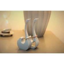 Internos Design 2'li Kuğu Şeklinde Yüzük Askısı