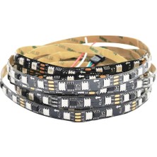 Fuji Led WS2811 Rgb Adreslenebilir Pixel Şerit LED IP65 Metrede 60 LED
