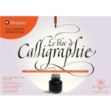 Braus Brause : Calligrahy Pad Assorted Colors : 120 gr : A4 (30 Yaprak)