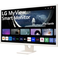 Lg 31.5" 32SR50F-W Webos 8ms IPS Fhd Smart Monitör