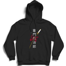 The Fame Zenitsu Agatsuma, Demon Slayer, Iblis Keser, Manga, Anime Kapüşonlu Sweatshirt Hoodie