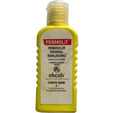 Permolit Üniversal Renklendirici Renk Tüpü Limon Sarı 50 Ml.