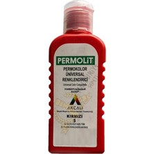 Permolit Üniversal Renklendirici Renk Tüpü Kırmızı 50 Ml.