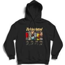 The Fame Tokio Hotel, Albümler ve Imzalar, Rock Metal Kapüşonlu Sweatshirt Hoodie