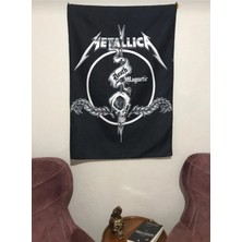 Owl Bag Metalica Death Magnetic Tasarım Duvar Halısı