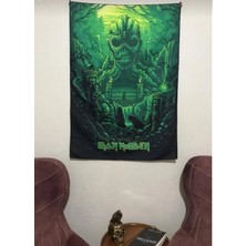 Owl Bag Metallica Iron Maiden Grubu Tasarım Duvar Halısı