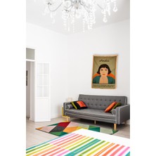 Owl Bag Amelie Desenli Duvar Halısı