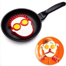 Pengfushop4 Tavşan Stili Yeni Komik Yumurta Kalıpları Yapışmaz Omlet Dıy Kahvaltı Yumurta Kızarmış Gözleme Şekillendirici Halka Kalıp Tavşan Kafatası Mutfak Bakeware Aracı Kalıp (Yurt Dışından)