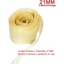 Pengfushop4 5MX21MM Stili Metre mm Kuru Sosis Muhafazası Tüp Et Sosisleri Sosis Üreticisi Için Muhafaza Jambon Aletleri Sosis Dolum Paketleme Aletleri (Yurt Dışından)